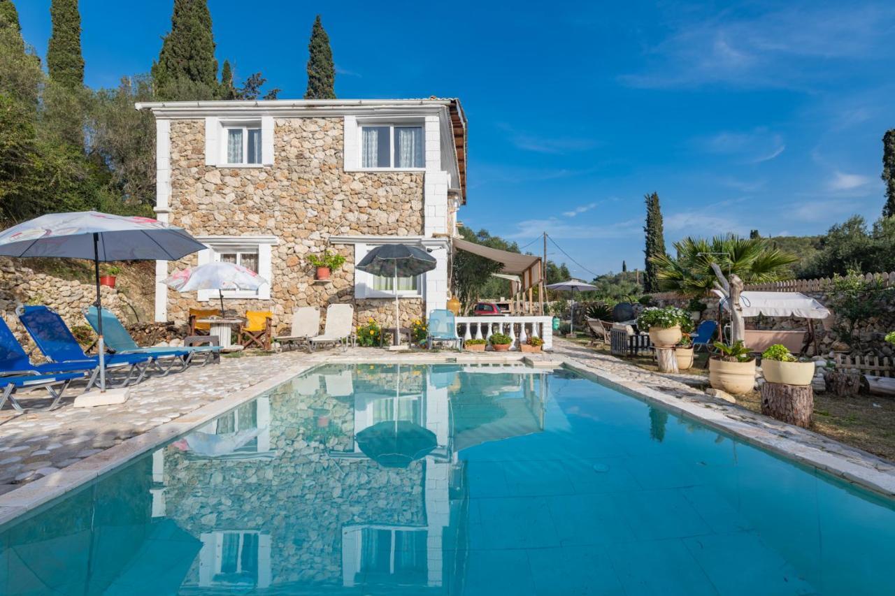 Stelios Stone House Sinarades Villa Kouramádes Dış mekan fotoğraf