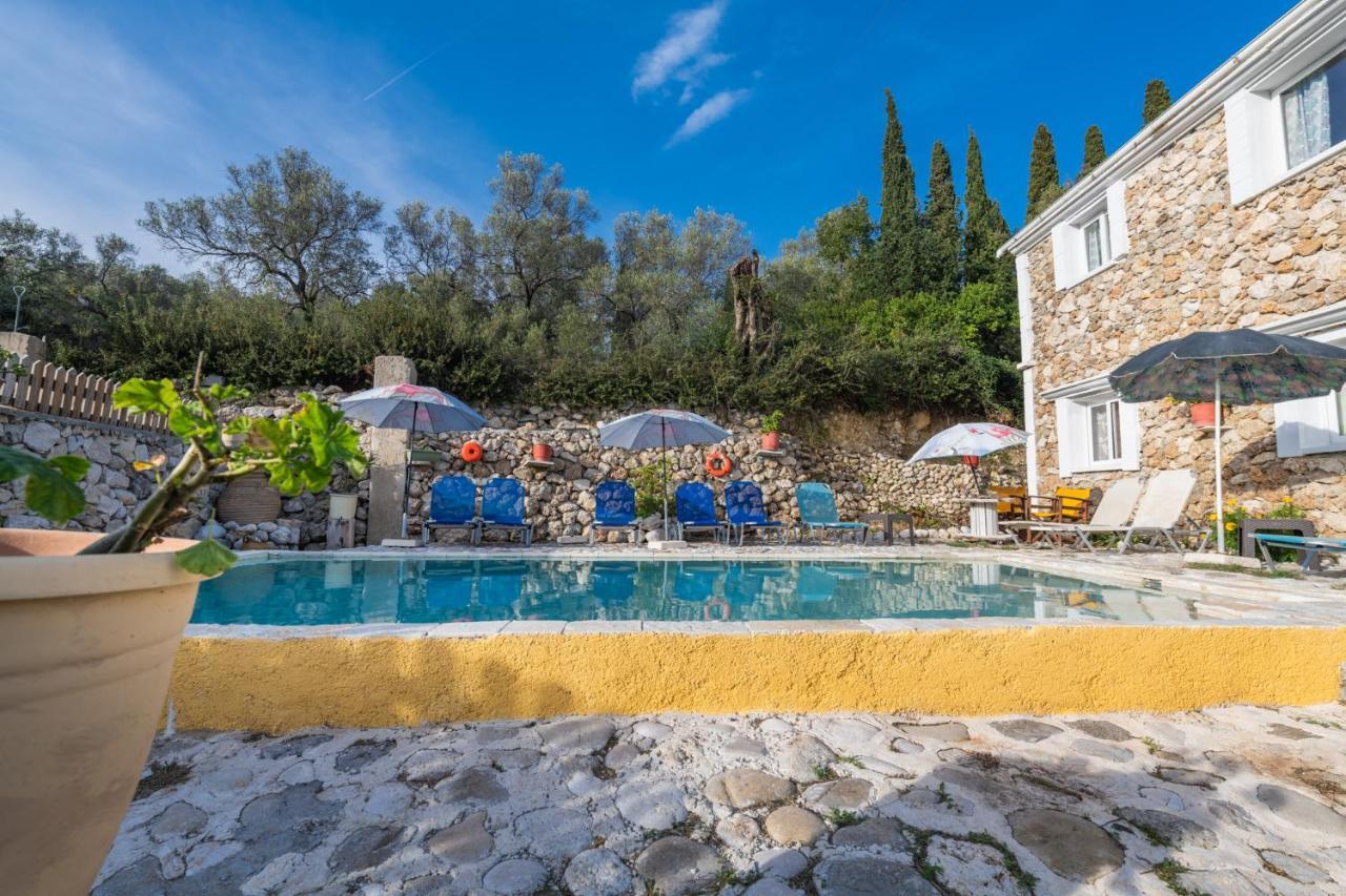 Stelios Stone House Sinarades Villa Kouramádes Dış mekan fotoğraf