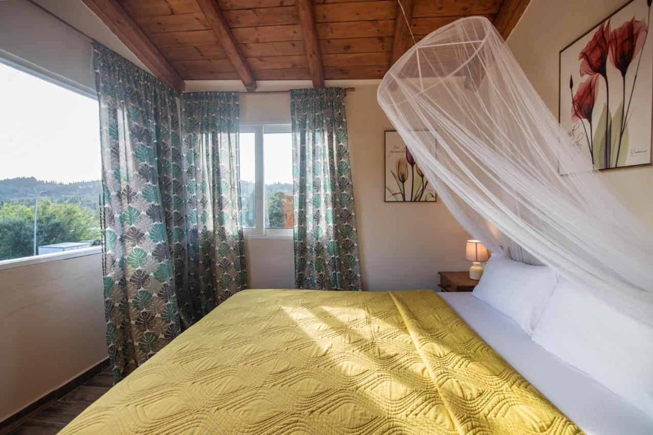 Stelios Stone House Sinarades Villa Kouramádes Dış mekan fotoğraf