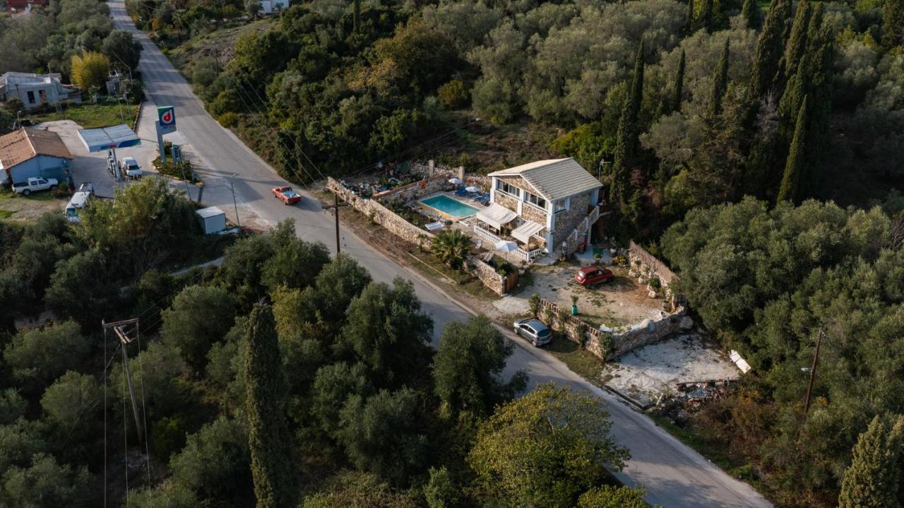 Stelios Stone House Sinarades Villa Kouramádes Dış mekan fotoğraf